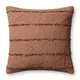 Loloi PLL0191 Rustic Brown Pillow