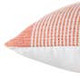 Jaipur Living Carinda ACA10 Outdoor Handmade Striped Orange And Gray Lumbar Pillow