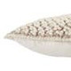 Jaipur Living Madur AGO03 Handmade Solid Light Taupe And Ivory Pillow