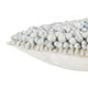 Jaipur Living Kaz AGO05 Handmade Solid Light Blue And Ivory Pillow