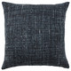 Jaipur Living Tordis KLA03 Handmade Chevron Black And Blue Lumbar Pillow