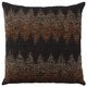 Jaipur Living Harith NAJ01 Handmade Chevron Black And Orange Pillow