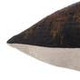 Jaipur Living Harith NAJ01 Handmade Chevron Black And Orange Lumbar Pillow