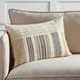 Jaipur Living Lumami NGW38 Handmade Tribal Cream And Black Lumbar Pillow
