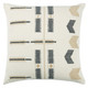 Jaipur Living Longkhum NGW40 Handmade Tribal Cream And Black Pillow