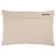 Jaipur Living Bourdelle NOU25 Handmade Chevron Brown And White Lumbar Pillow