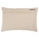 Jaipur Living Bourdelle NOU26 Handmade Chevron Beige And White Lumbar Pillow