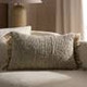 Jaipur Living Mellah AGO21 Handmade Solid Tan Lumbar Pillow
