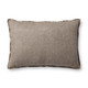 Loloi PJS0018 Dark Taupe Pillow