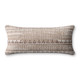 Loloi PLL0124 Ivory Beige Pillow