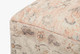 Loloi LPF0020 Blush Multi Pouf