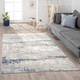 LR Home Antalya 82053 Gray Blue Rug