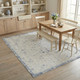 LR Home Aria 82427 Blue Gray Rug