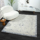LR Home Aria 82427 Blue Gray Rug