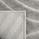 LR Home Atlas 82418 Gray Rug
