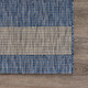 LR Home Catalina 81504 Navy Gray Rug