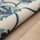 LR Home Copa Cabana 81813 Navy Blue Off-White Rug