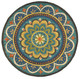 LR Home Dazzle 54026 Blue Rug