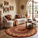 LR Home Dazzle 54059 Rust Rug