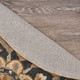 LR Home Dazzle 54062 Black Rug