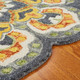 LR Home Dazzle 54078 Gray Rug