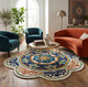 LR Home Dazzle 54079 Ivory Blue Rug
