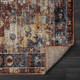 LR Home Lanham 82274 Blue Orange Rug