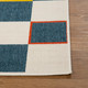 LR Home Mapa 82500 Navy White Rug