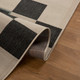 LR Home Mapa 82500 Black Ivory Rug