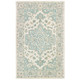 LR Home Modern Traditions 81287 Turquoise Gray Rug