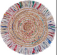 LR Home Boutique Jute 3382 White Multi Natural Rug