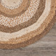 LR Home Boutique Jute 12032 Bleach Natural Rug