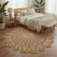 LR Home Boutique Jute 50134 Natural Rug