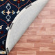 LR Home Rugs Ariel 22138 Navy Red Rug