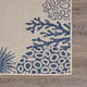 LR Home Seaside 81873 White Navy Rug