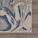 LR Home Seaside 81874 White Navy Rug
