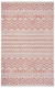 LR Home Sunshower 81244 Beige Red Rug