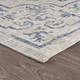 LR Home Sunshower 81249 Navy Gray Rug