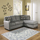 LR Home Sunshower 81249 Navy Gray Rug