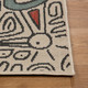 LR Home Tribu 82494 Ivory Black Rug