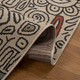 LR Home Tribu 82494 Ivory Black Rug
