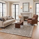 LR Home Victorian 81583 Gray Blue Rug