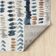 LR Home Vista 82645 Blue Gray Rug