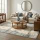 LR Home Antalya 82053 Beige Gray Rug