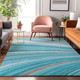 Addison Mayfield AMF585 Teal Rug