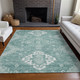 Addison Mayfield AMF847 Aqua Rug