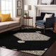 Addison Mayfield AMF1011 Black Rug