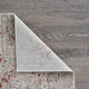 LR Home Imagine 81516 Gray Ivory Slate Blue Wine Red Rug