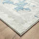 LR Home Isabella 81779 Ivory Gray Blue Rug
