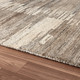LR Home Stria 82763 Brown Beige Rug